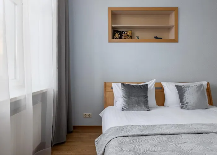 Dzīvoklis Heart, Sunlit, Free Parking And Bag Storage Riga